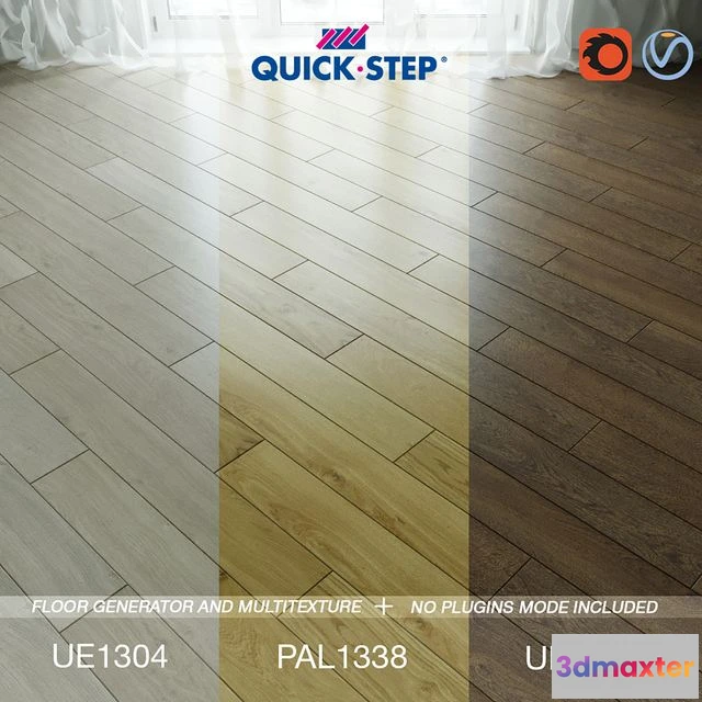 1540947 - Quick-step Flooring Vol.22 3D Max