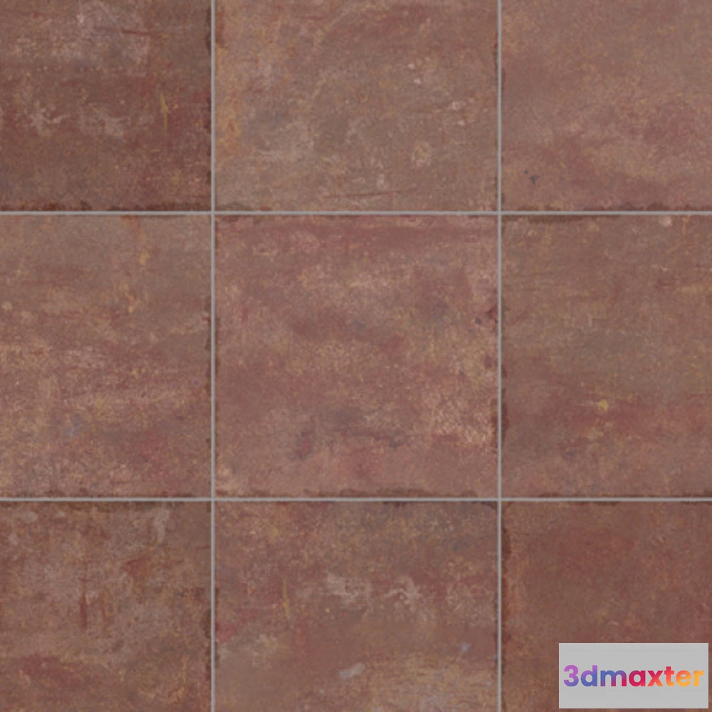 1670624 - Apavisa  - Rosso Pre-Scored Argilla 3D Max