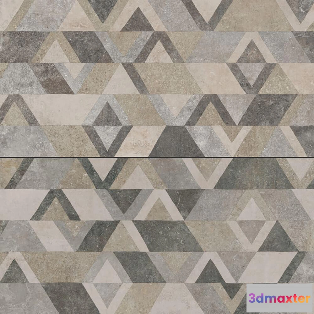 1671908 - Flaviker - Porcelain slabs Decor Mix 3D Max