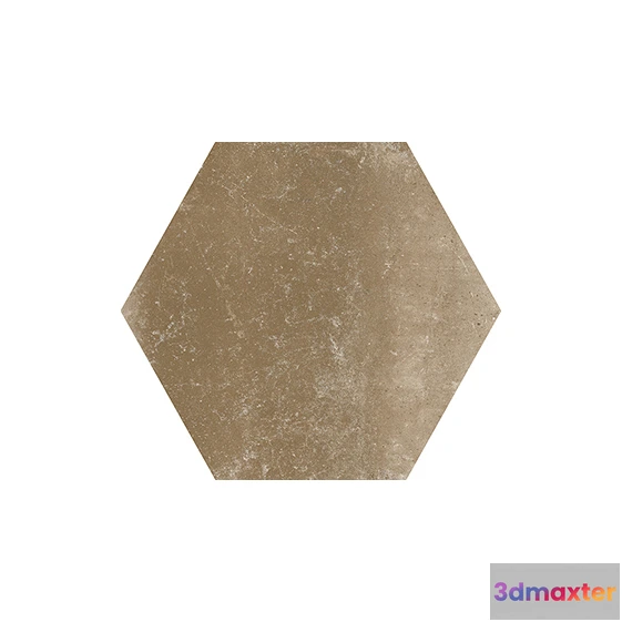 1672402 - Tau Ceramica - Terracina Umber Hex 3D Max