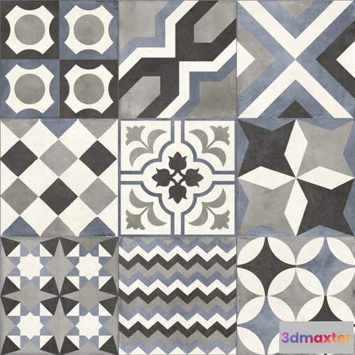 1672500 - Tau Ceramica - Rivet Gray 3D Max