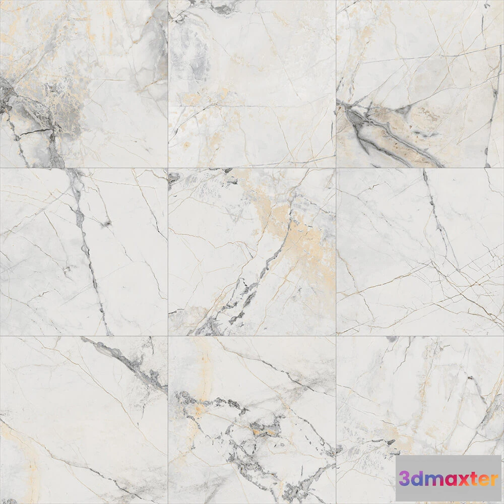 1673238 - VIVES - Floor tiles Porcelain Marbles  Effect 3D Max