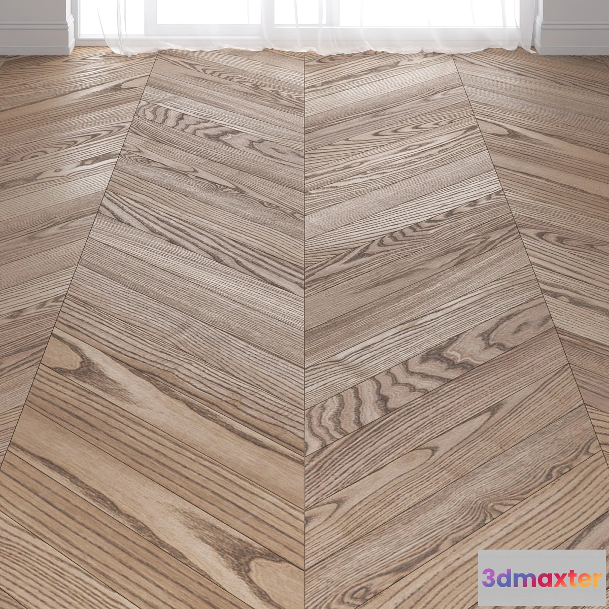 656745 - Parquet board Focus Floor Ash Cloudy