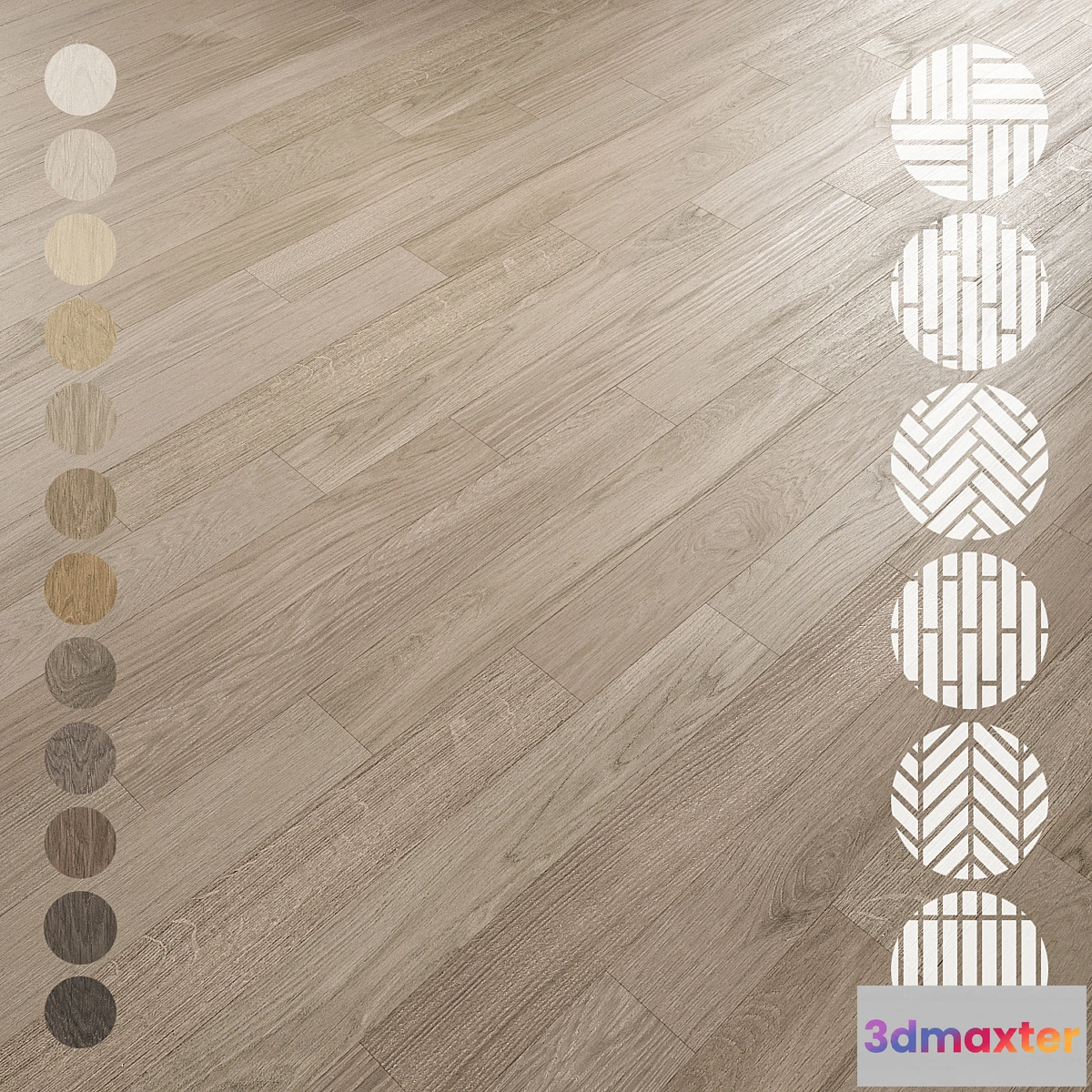 752441 - Oak Flooring Set 031 - No.2