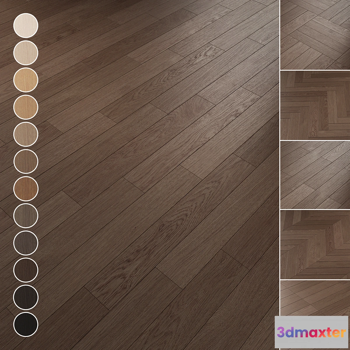 752493 - Oak Flooring Set 081 - No.2