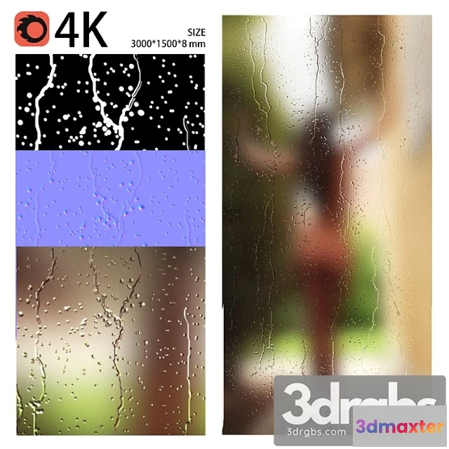 1054360 - Wet misted glass