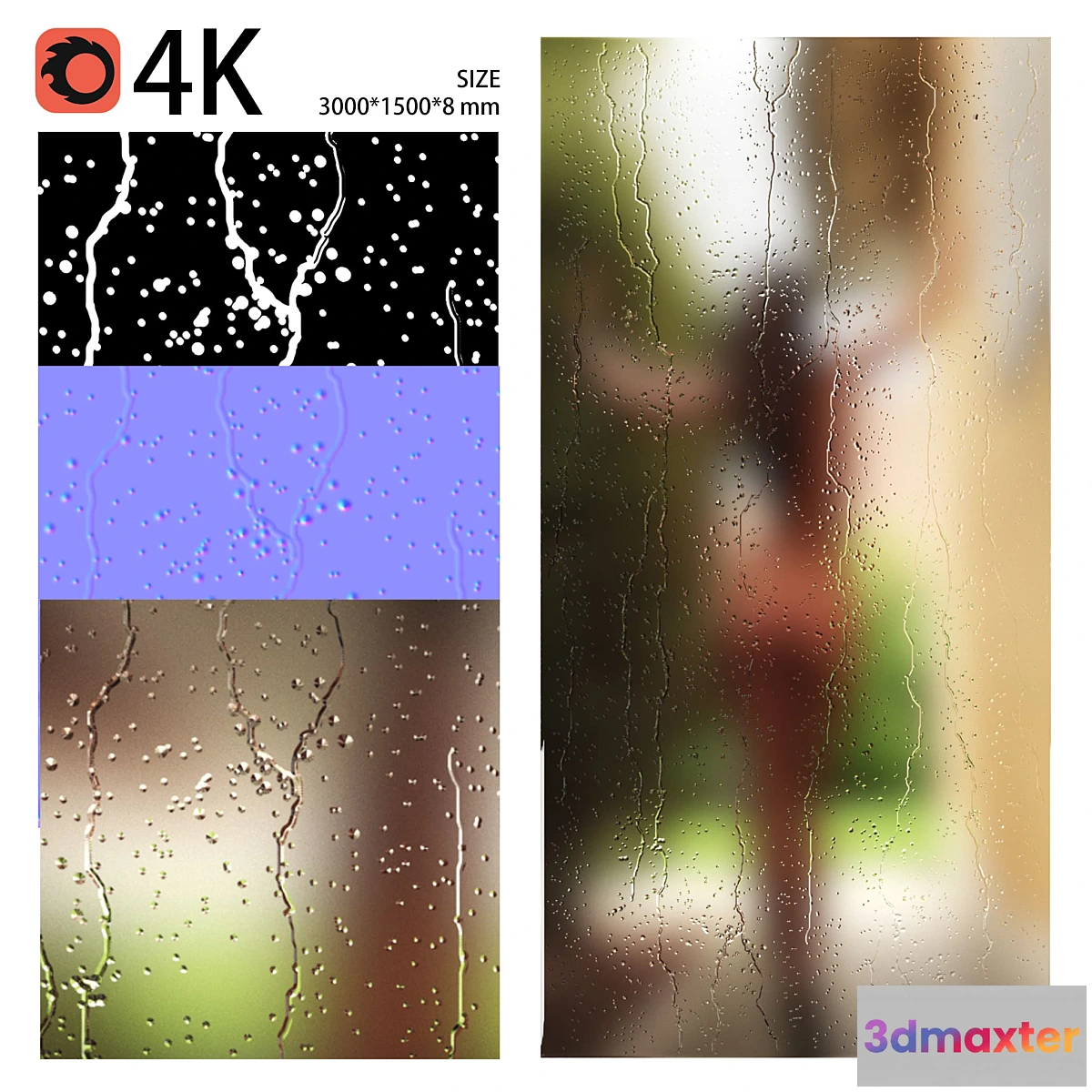 619119 - Wet misted glass