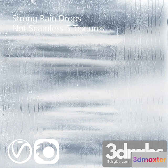 998908 - Wet glass - drops in the rain