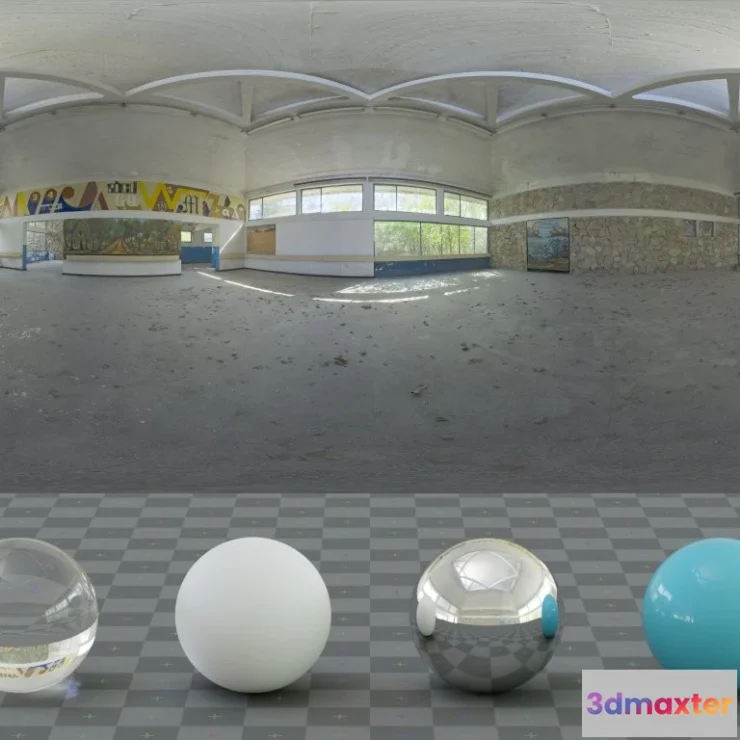 1265332 - Abandoned Hall 01