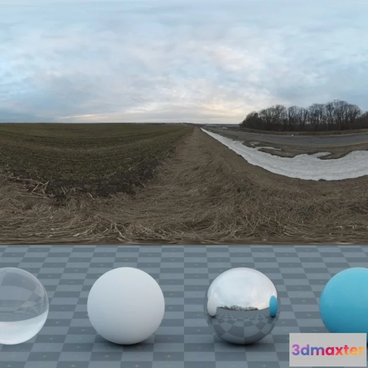 1266342 - Rural Winter Roadside