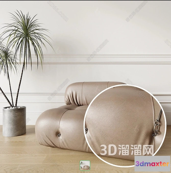 1238952 - TEXTURES - LEATHER - CORONA - 3D MODEL - 600