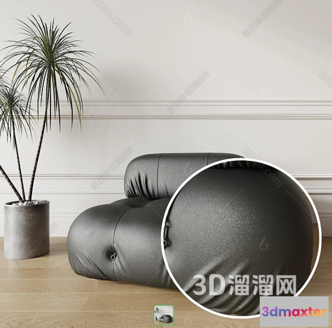 1238974 - TEXTURES - LEATHER - CORONA - 3D MODEL - 611