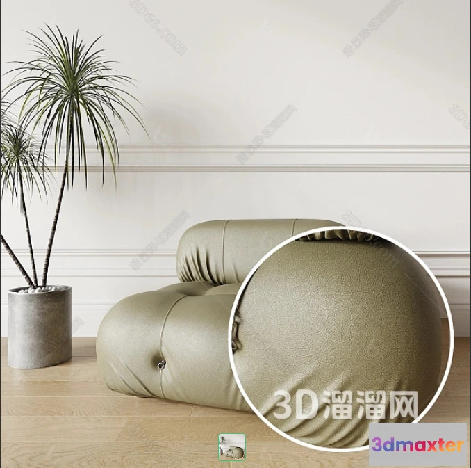 1238982 - TEXTURES - LEATHER - CORONA - 3D MODEL - 615