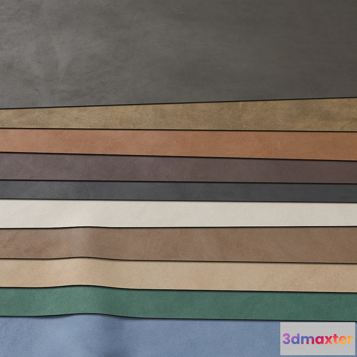 1336881 - Set of materials “Suede” 3D Max