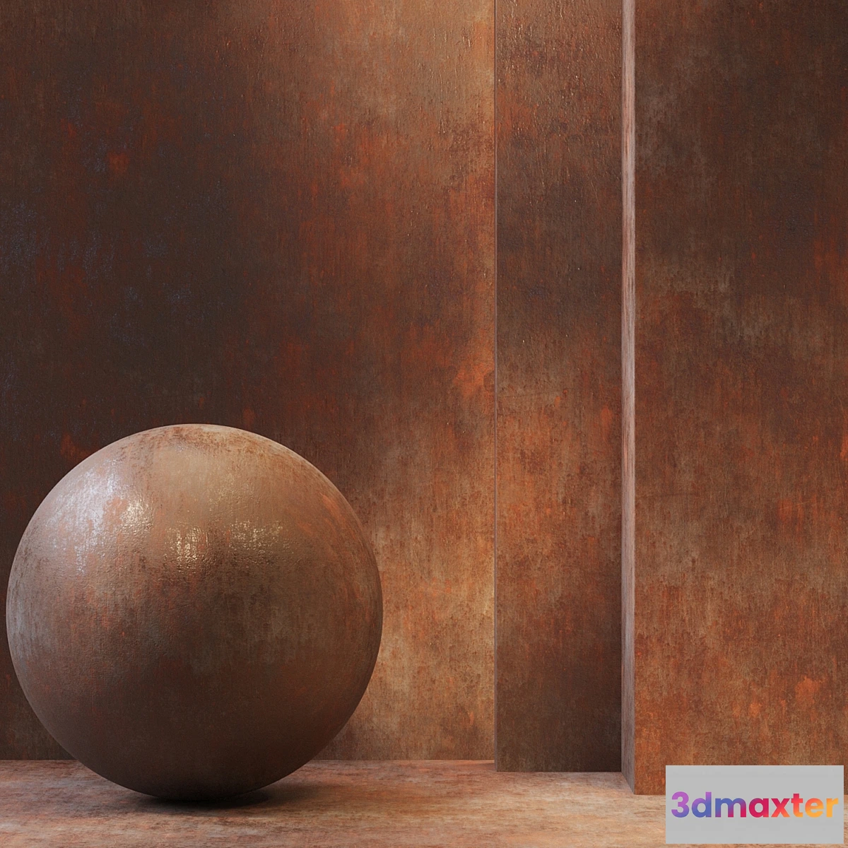 701566 - Metal Rust _ PBR _ Seamless _ 4k _ set03