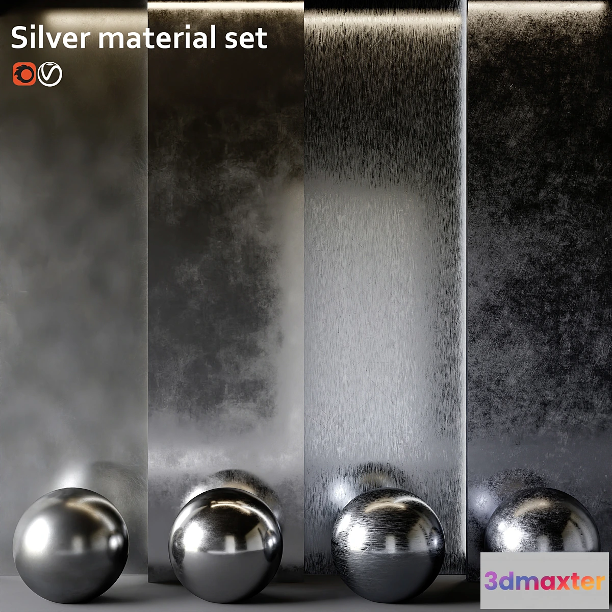 778793 - Silver material set - No.2