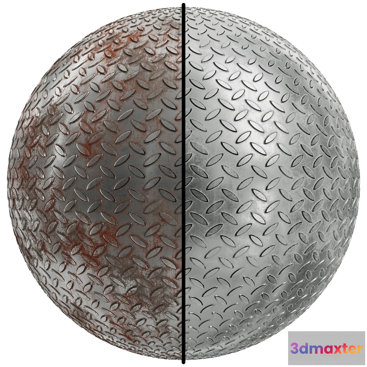 779071 - FB368 metal pattern Worn Steel  PBR  2 mats  4K