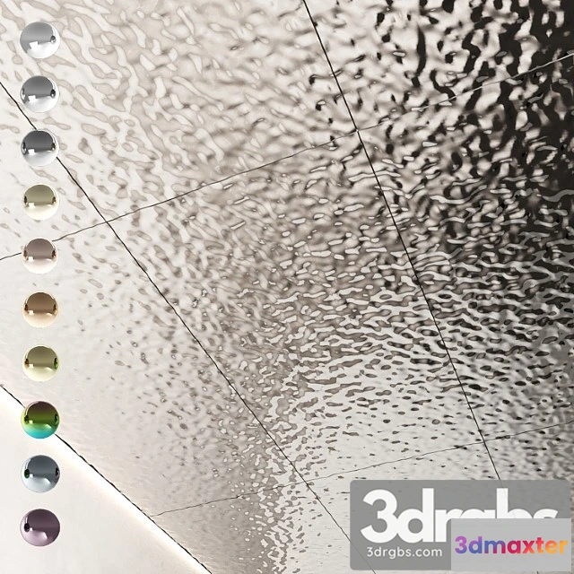 998958 - Decorative Steel Sheets With Water Ripples 01