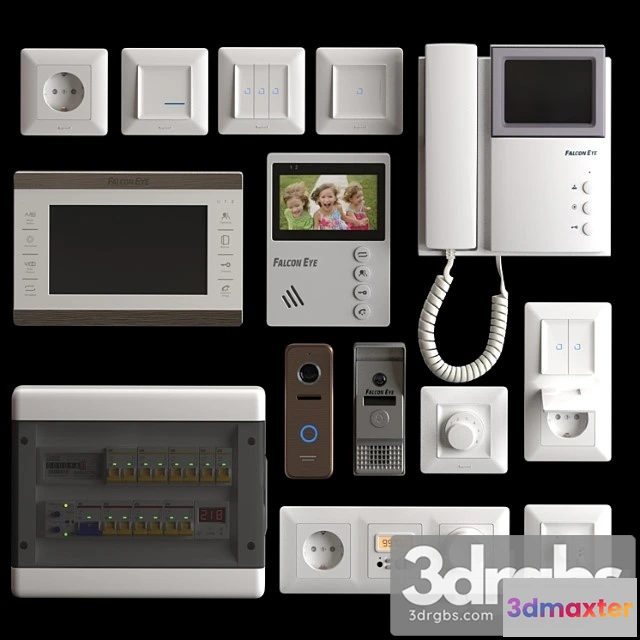 1005126 - Falcon and legrand home electronics set