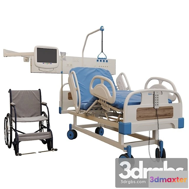 1005312 - Medical bed and wheelchair