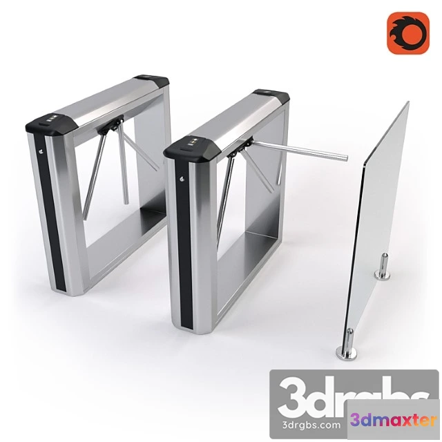 1005370 - Pedestal turnstile tripod perco tbc01.1a