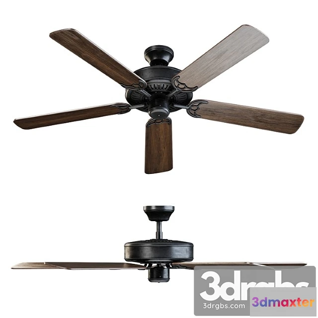 1012156 - Aloha Brown Ceiling Fan - No.2