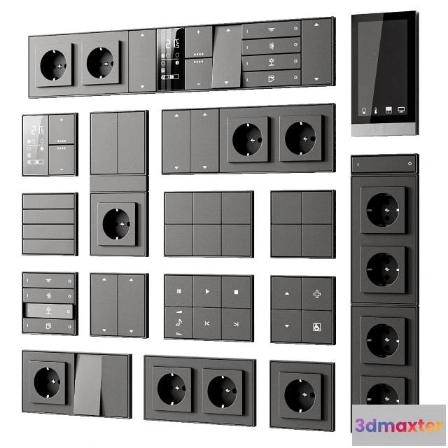 1012206 - Ekinex Sockets Switches