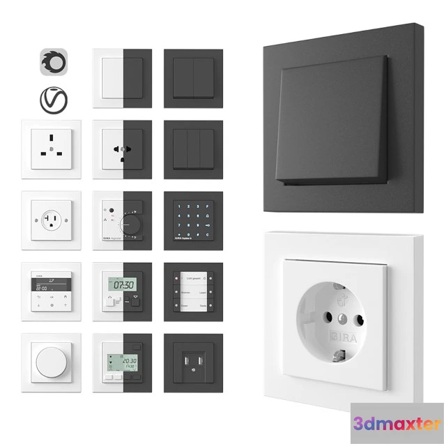 1012226 - Gira E2 Normal Installation