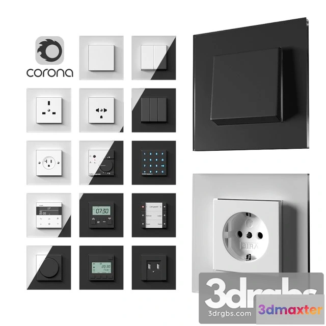 1012234 - Gira Esprit Glass