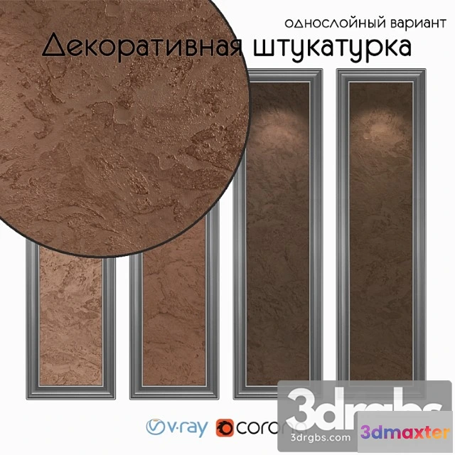 1054438 - Decorative plaster, one-layer version 1602