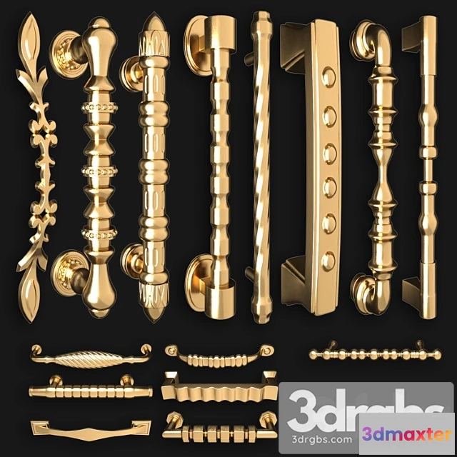1057156 - Collection of door knobs and handle-set 006