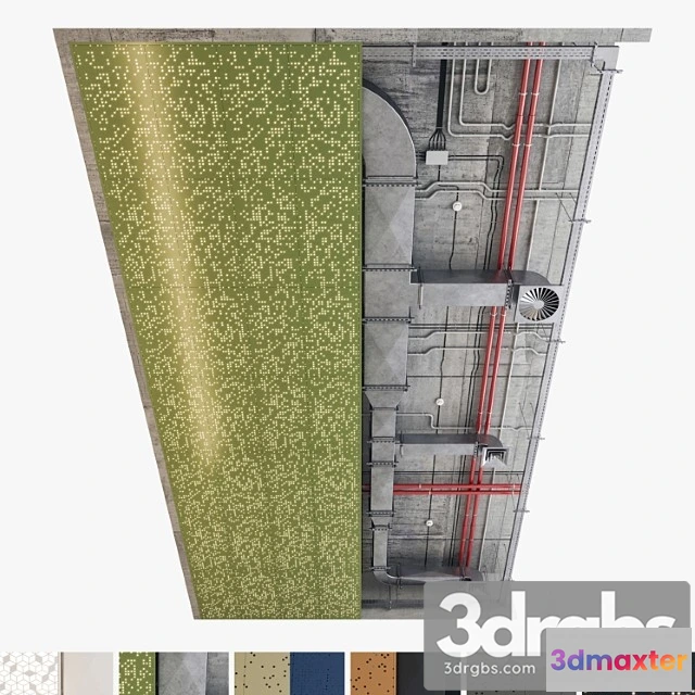 1057176 - Decorative ceiling set 05