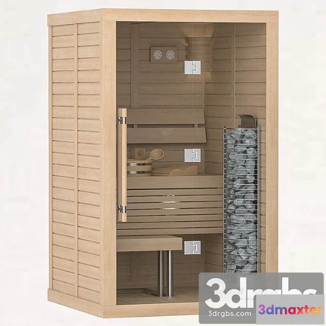 1057212 - Finnish sauna sawo glass front