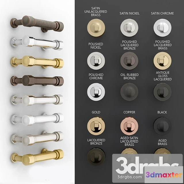 1057228 - Furniture handles r18 from knob house