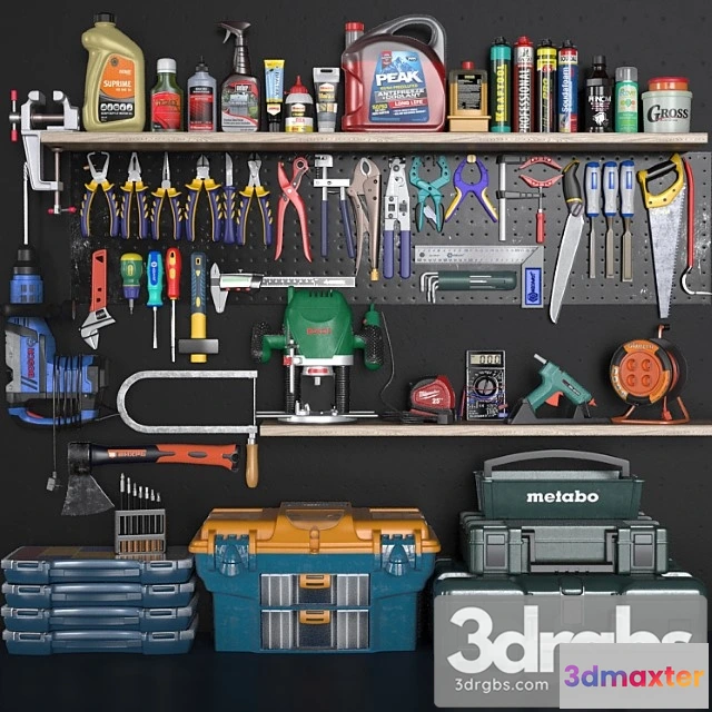 1057234 - Garage tools set 3
