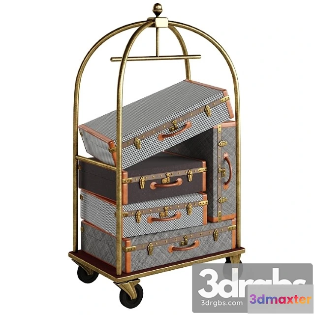 1057252 - Hotel luggage cart