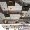 1057310 - Modern ceiling system in loft style