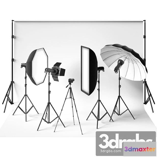 1057332 - Photo studio kit