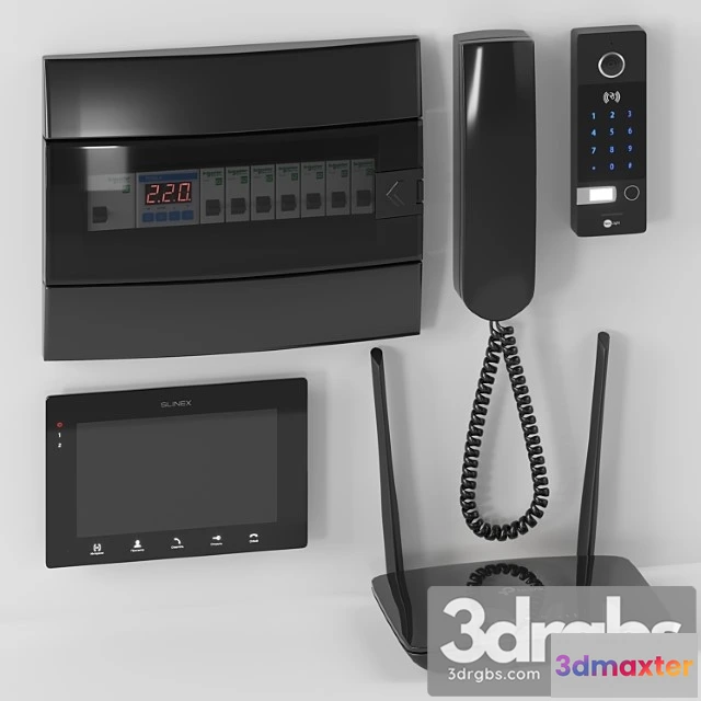 1065658 - A set of electrical equipment for the corridor