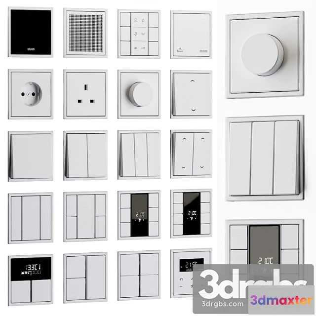 1065822 - Jung ls zero white