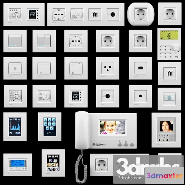 1065934 - Set bticino livinglight & air