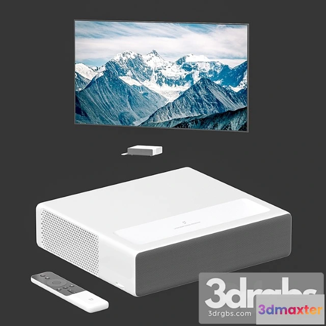 1066040 - Xiaomi projector with projection screen