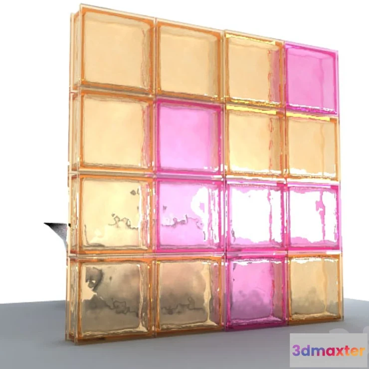 1267922 - Stekloblok 3D Max