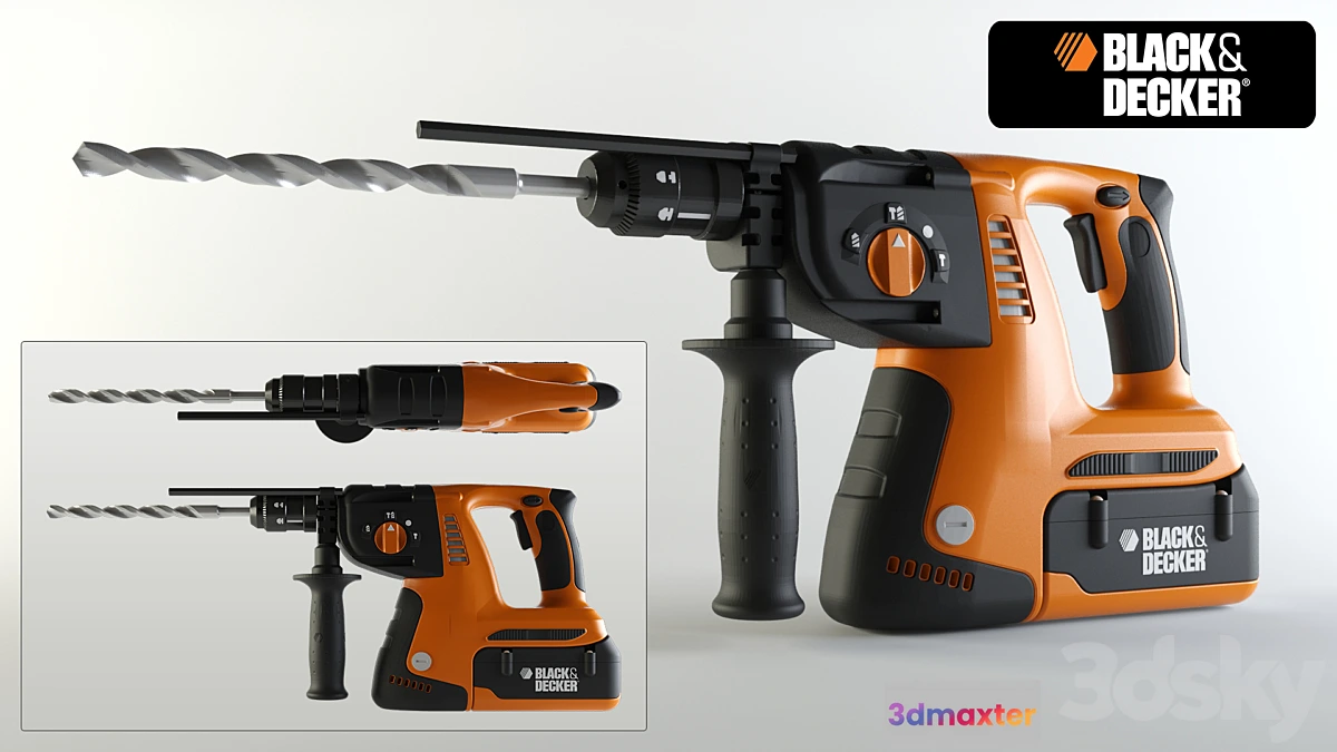 1271533 - Black & Decker Hammer Drill - No.2 3D Max