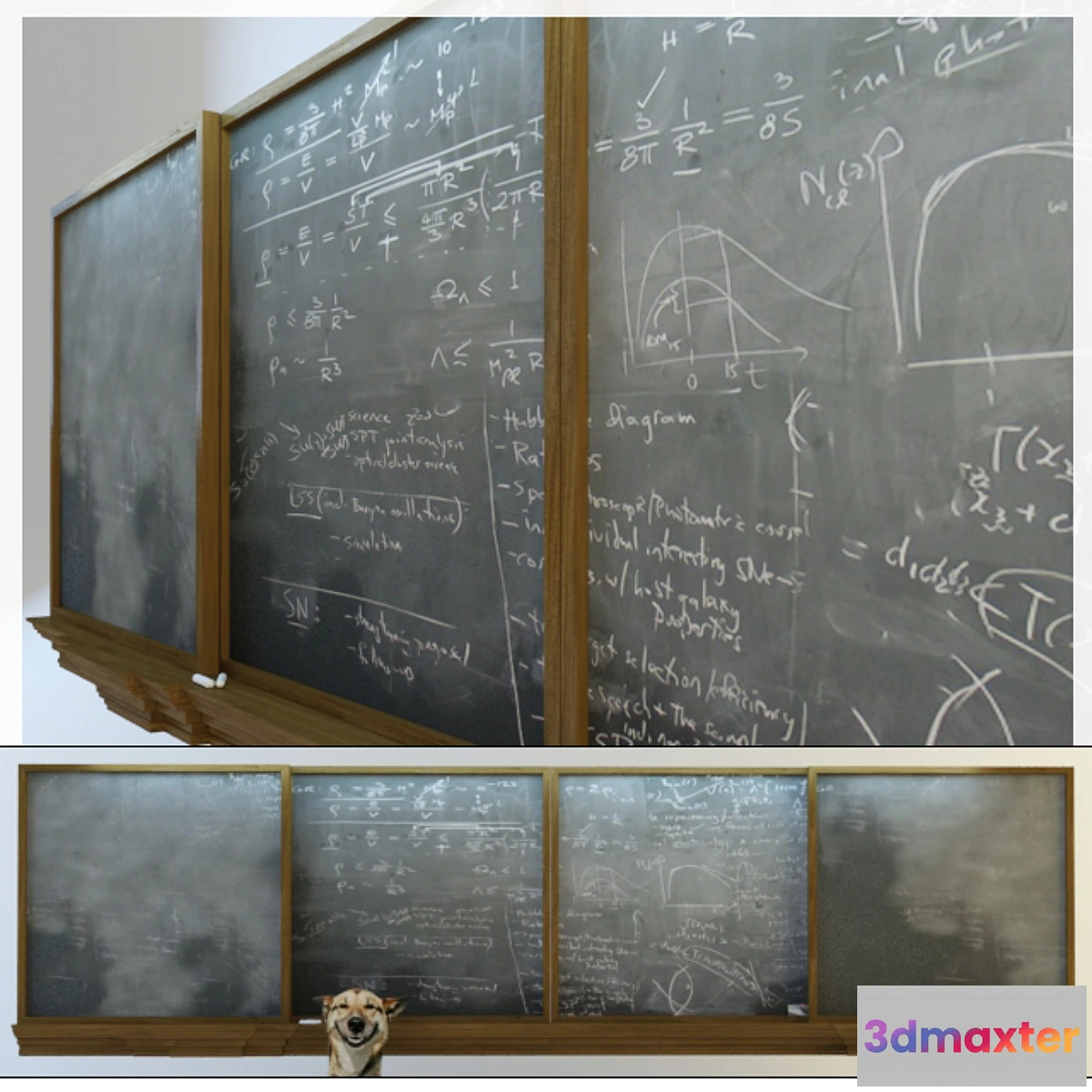 1272954 - School Board 3D Max