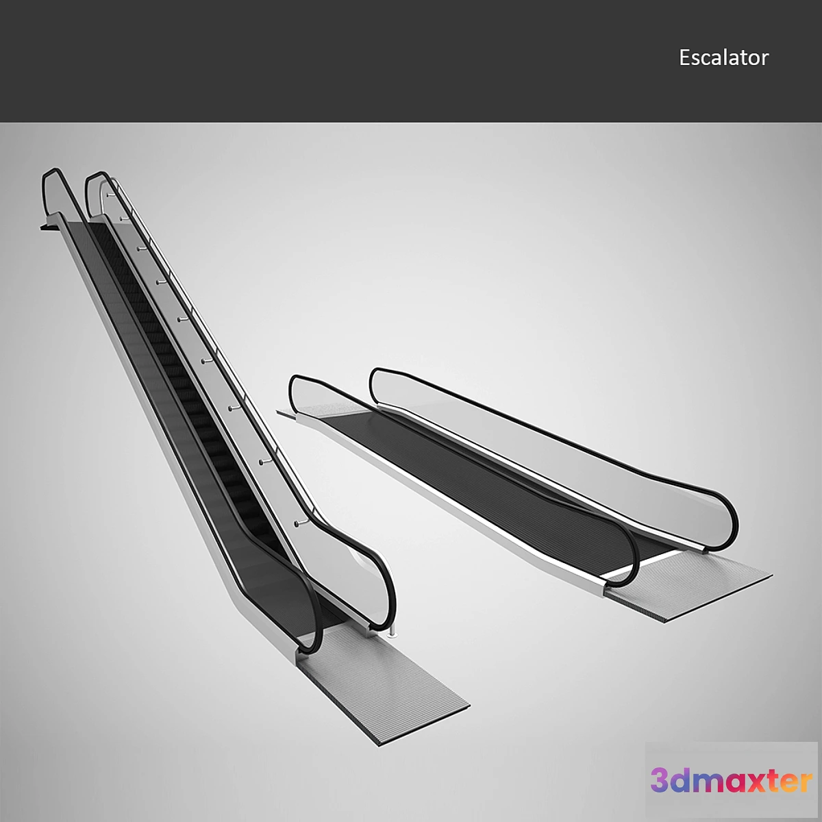 1288084 - Escalator 3D Max