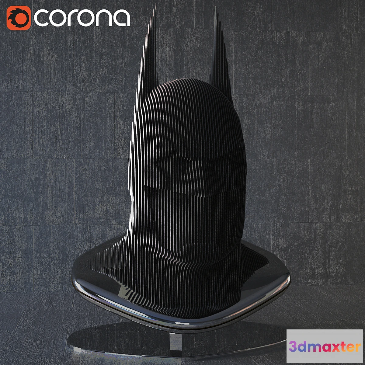 1288114 - Designer decor Batman 3D Max