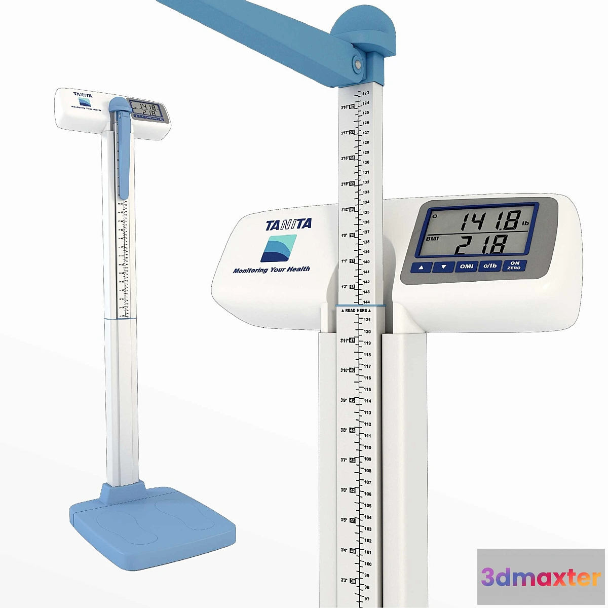 1288196 - Medical Scales Tanita WB-3000 3D Max