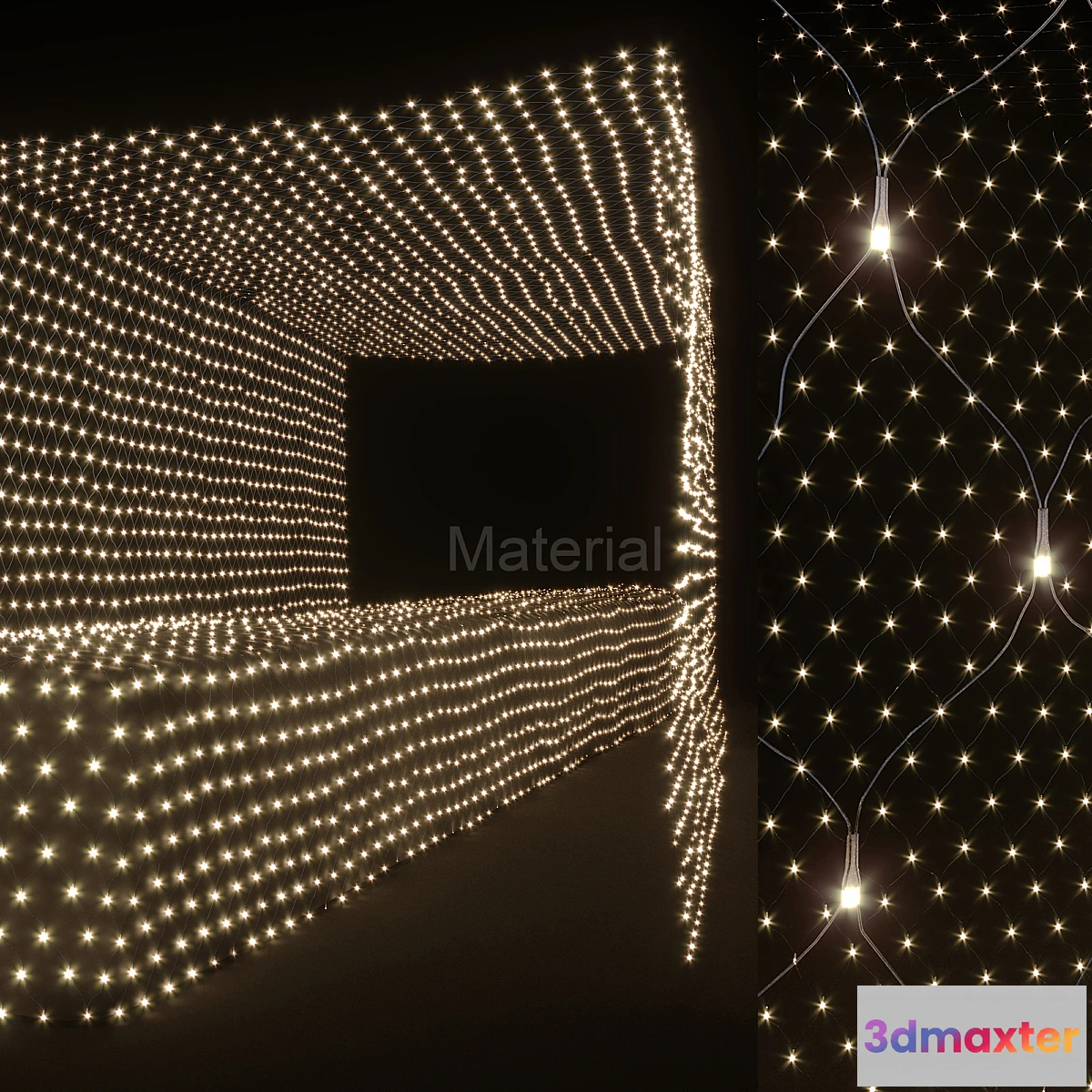 1294355 - Material garland grid - No.2 3D Max