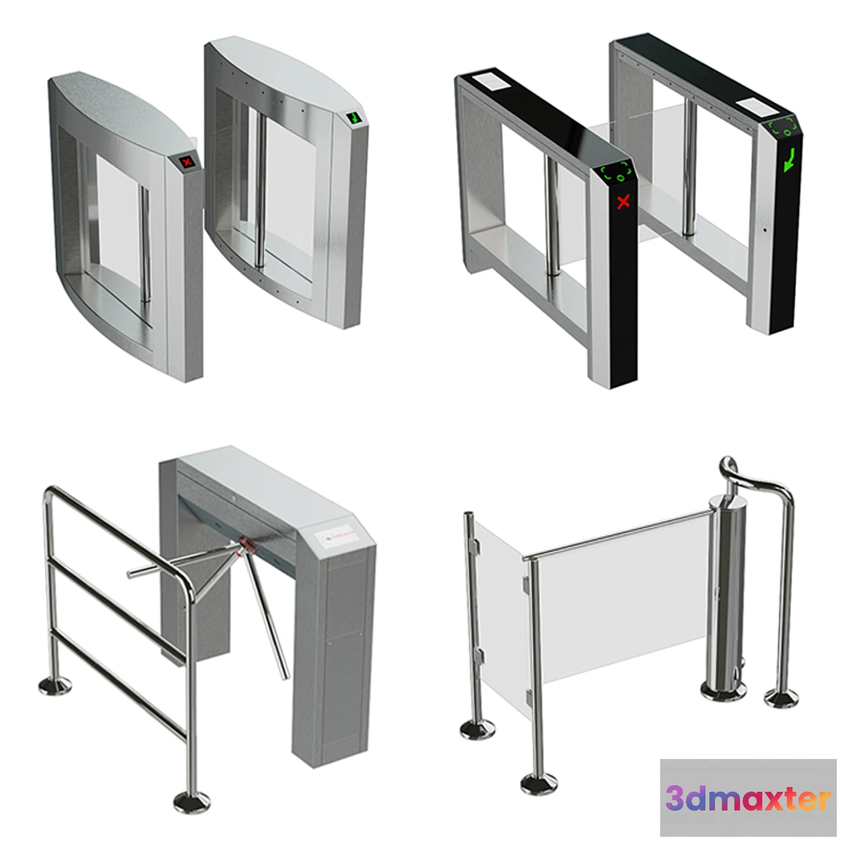 1296015 - turnstile COLLECTION 3D Max